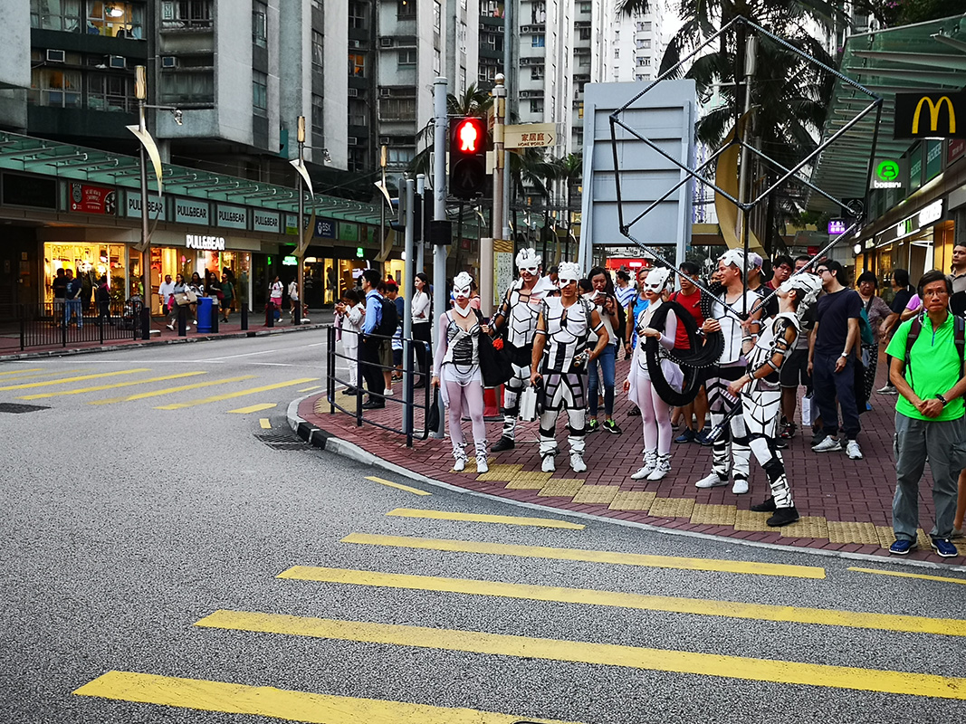 Ulice Hongkongu - Anta Agni vystúpenie 